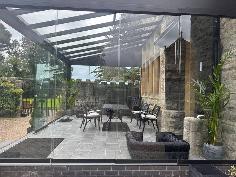 Load image into Gallery viewer, Cayman Aluminium Glass Sun Room Veranda Wall Mounted &amp; Freestanding
