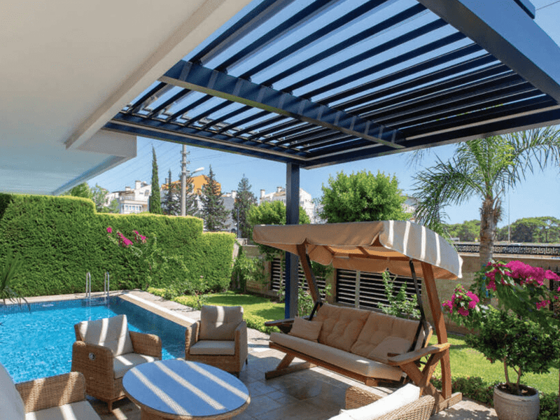 Cargue la imagen en el visor de la galería, Matterhorn Rolling Roof Retractable Smart System Bioclimatic Pergola
