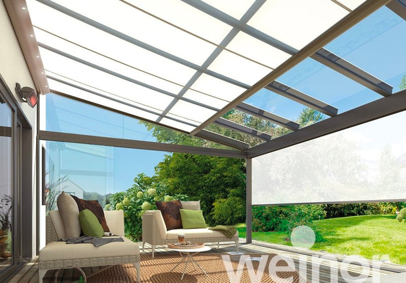 Laden Sie das Bild in Galerie -Viewer, Weinor Glasoase Aluminium Glass Veranda
