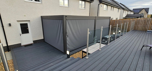 Nova Titan 7.2m x 3.6m  Aluminium Pergola | Assembly Option
