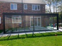 SkyView Pro 5 m x 4 m großes Aluminium-Glas-Raumveranda-Glasdach