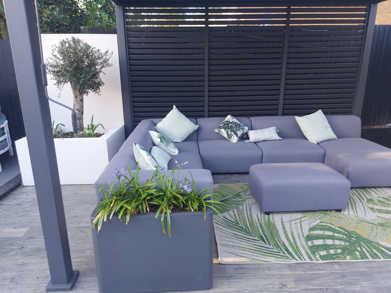 Load image into Gallery viewer, Nova Titan 6m x 3.6m Aluminium Pergola | Assembly Option
