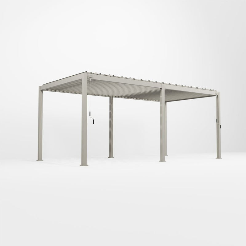 Cargue la imagen en el visor de la galería, Nova Titan Aluminium Pergola Pebble  | Assembly Option
