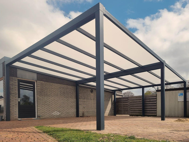 Cargue la imagen en el visor de la galería, Ultraline Cube Aluminium Glass Sun Room Flat Roof Veranda
