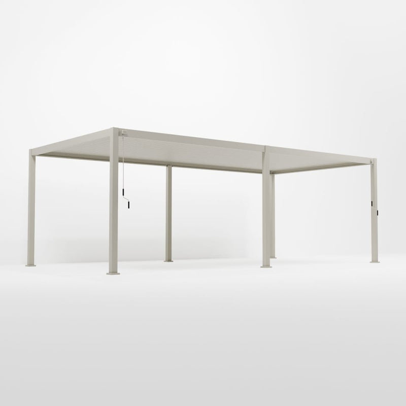 Cargue la imagen en el visor de la galería, Nova Titan Aluminium Pergola Pebble  | Assembly Option
