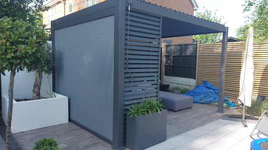 Nova Titan 4m x 3.6m Aluminium Pergola | New Model | Assembly Option