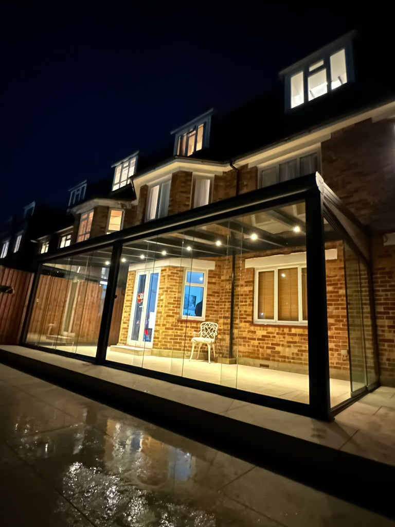 Cargue la imagen en el visor de la galería, Deponti Bosco Pérgola de aluminio Terraza Solárium 

