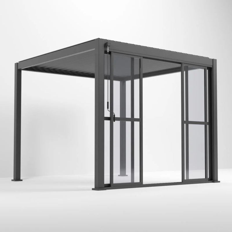 Load image into Gallery viewer, Transparent French Sliding Door System - 3.6m
