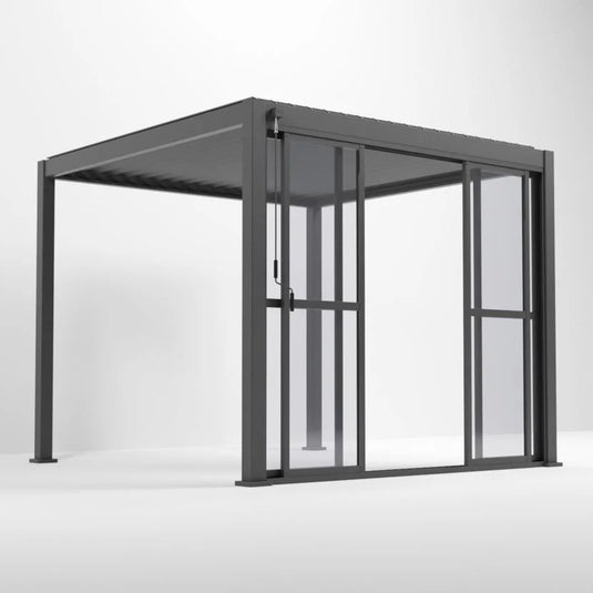 Transparent French Sliding Door System - 3m