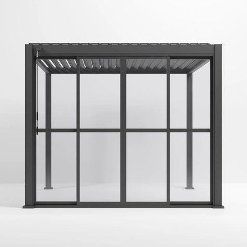 Transparent French Sliding Door System - 3m