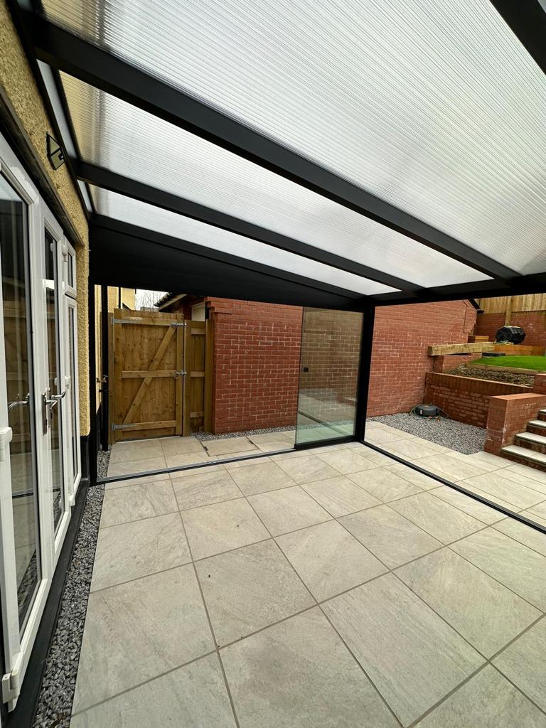 Cargue la imagen en el visor de la galería, Deponti Bosco Pérgola de aluminio Terraza Solárium 
