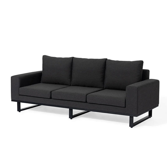 Maze - Outdoor Fabric Ethos 3 Seat Sofa Set - Charcoal