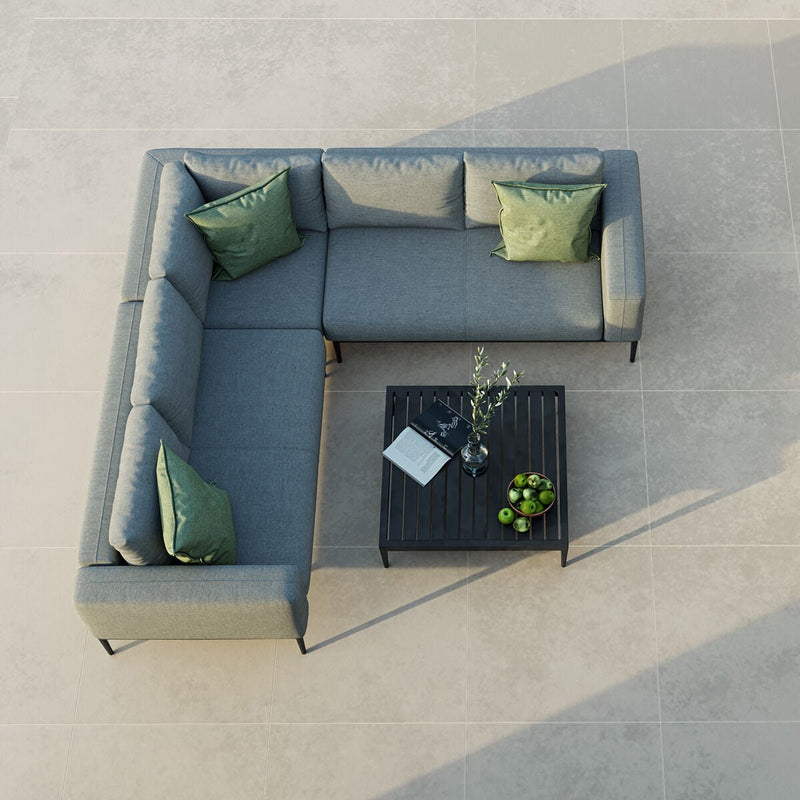 Load image into Gallery viewer, Maze - Outdoor Fabric Eve Corner Group - Flanelle
