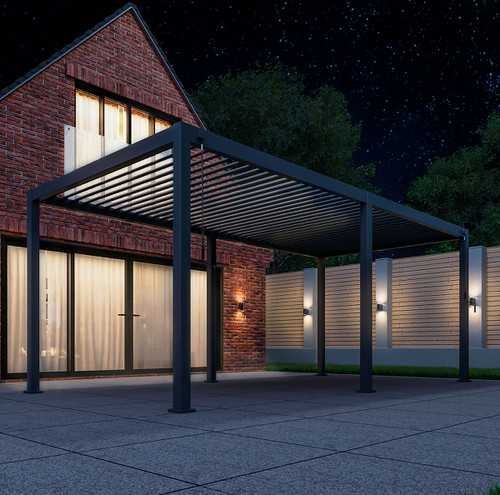 Load image into Gallery viewer, Nova Titan 9m x 3m Rectangular Aluminium Pergola
