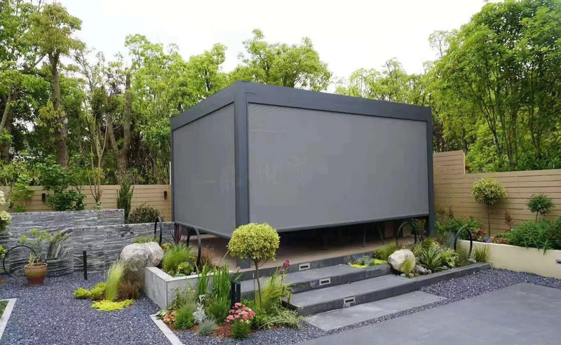 Load image into Gallery viewer, Nova Titan 9m x 3m Rectangular Aluminium Pergola

