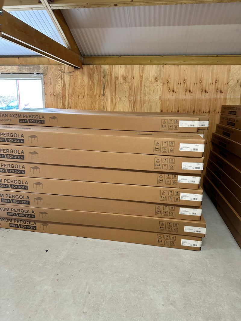 Load image into Gallery viewer, Nova Titan 4m x 3.6m Aluminium Pergola | New Model | Assembly Option
