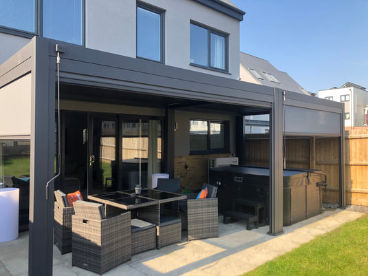 Nova Titan 9m x 3m Rectangular Aluminium Pergola