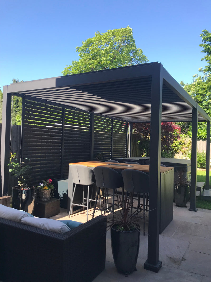Load image into Gallery viewer, Nova Titan 9m x 3m Rectangular Aluminium Pergola

