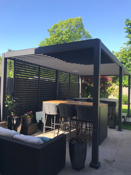 Nova Titan 9m x 3m Rectangular Aluminium Pergola