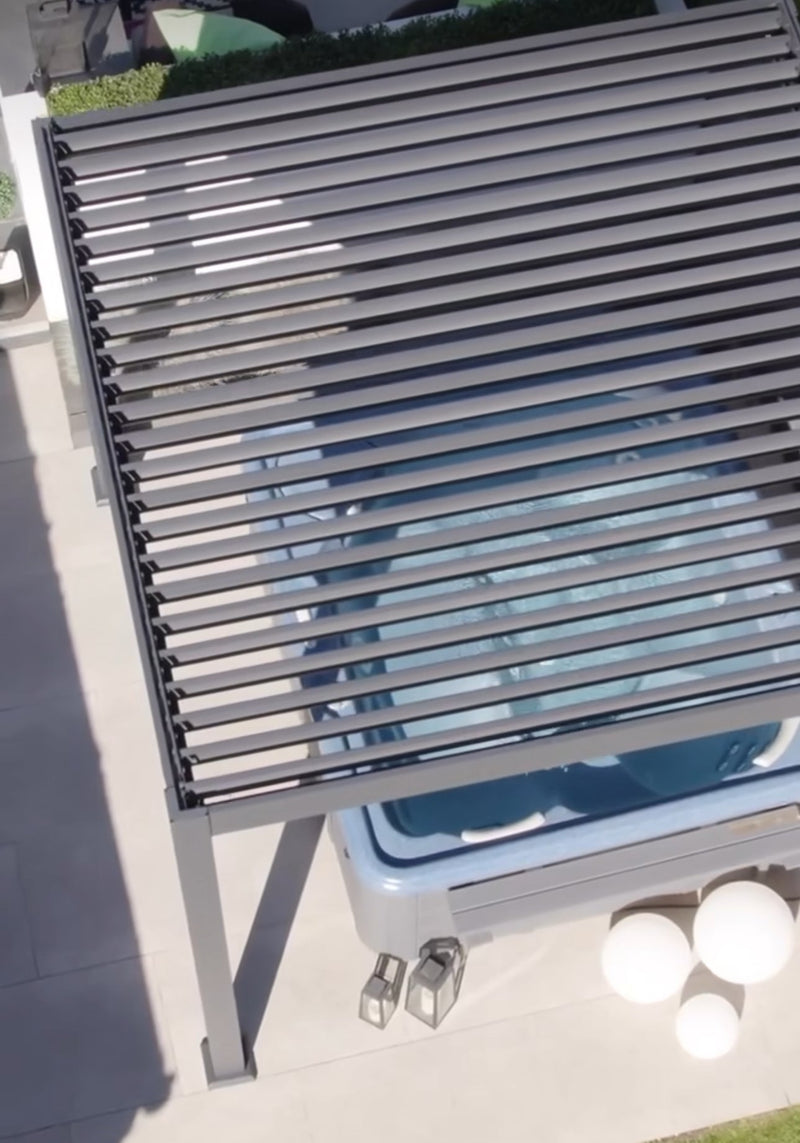 Load image into Gallery viewer, Nova Titan 9m x 3m Rectangular Aluminium Pergola
