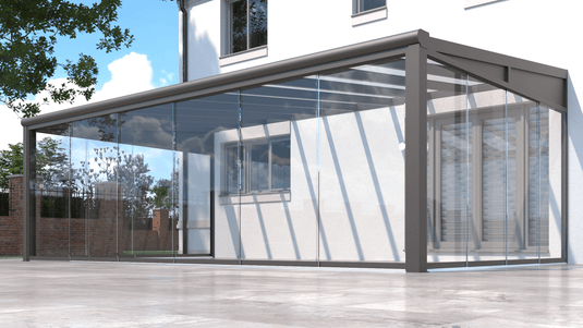 SkyView Pro Aluminium-Glas-Raumveranda-Glasdach