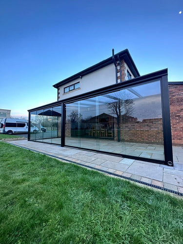 Terraza Pérgola De Aluminio Deponti Bosco 4x3m 