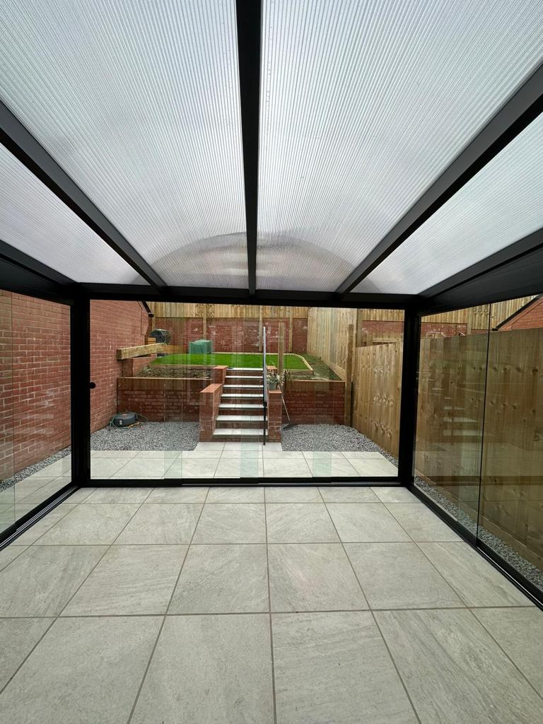 Cargue la imagen en el visor de la galería, Deponti Bosco Pérgola de aluminio Terraza Solárium 
