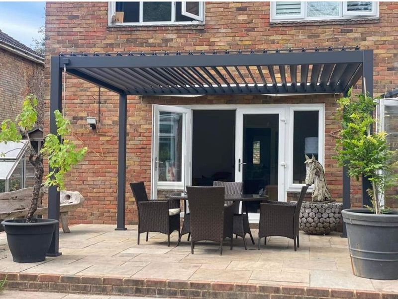 Load image into Gallery viewer, Nova Titan 4m x 3.6m Aluminium Pergola | New Model | Assembly Option
