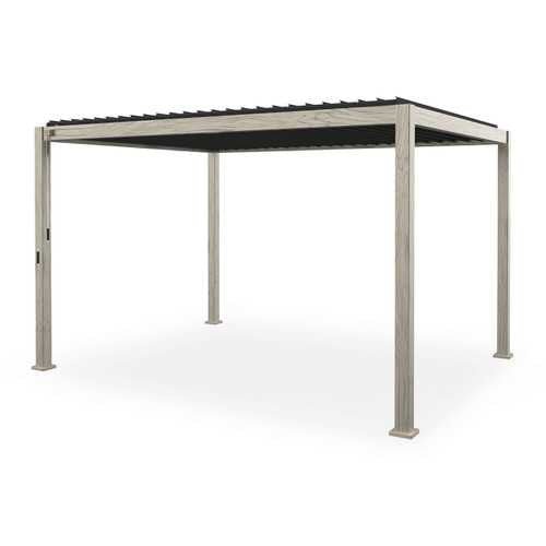 Load image into Gallery viewer, Nova Titan Aluminium Pergola - 4m x 3m Rectangular - Wood Look
