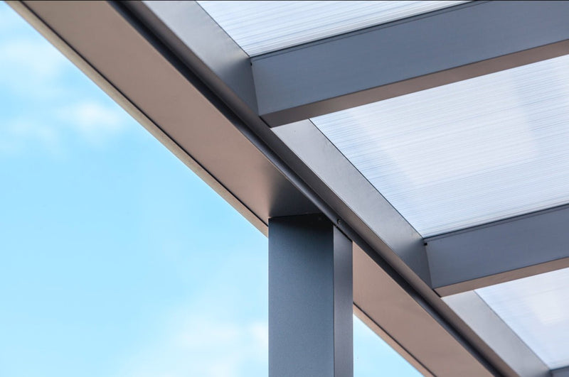 Cargue la imagen en el visor de la galería, Terraza Pérgola De Aluminio Deponti Bosco 6x3m 
