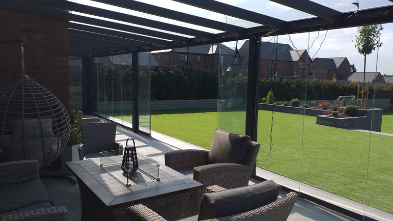 Load image into Gallery viewer, Proline  Aluminium Pergola Veranda Wall Mounted
