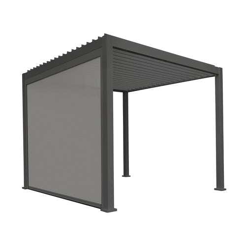 Load image into Gallery viewer, Pull Down Screen for 3m pergola Grey
