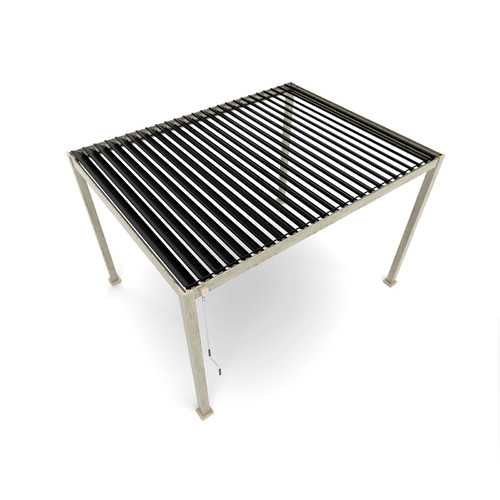 Load image into Gallery viewer, Nova Titan Aluminium Pergola - 4m x 3m Rectangular - Wood Look
