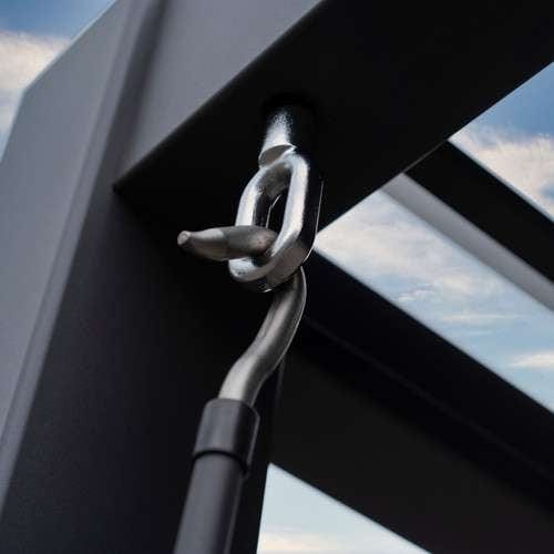 Load image into Gallery viewer, Nova Titan 3m x3m Square Aluminium Pergola New Model - Grey

