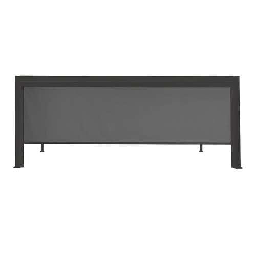 Pull Down Screen for  4m Pergolas in Grey