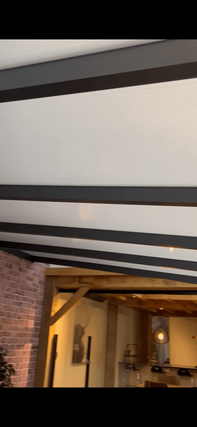 Cargue la imagen en el visor de la galería, Terraza Pérgola De Aluminio Deponti Bosco 6x3m 
