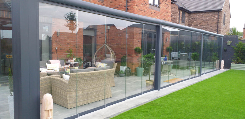 Load image into Gallery viewer, Proline  Aluminium Pergola Veranda Wall Mounted
