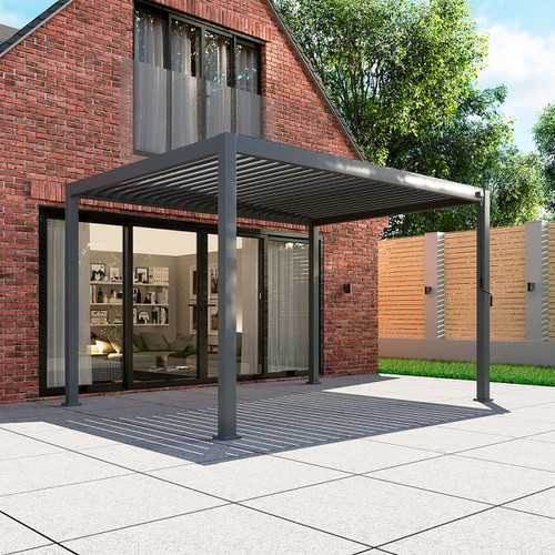 Load image into Gallery viewer, Aluminium Pergola - 3.6m x 3m | New Model | Assembly Option
