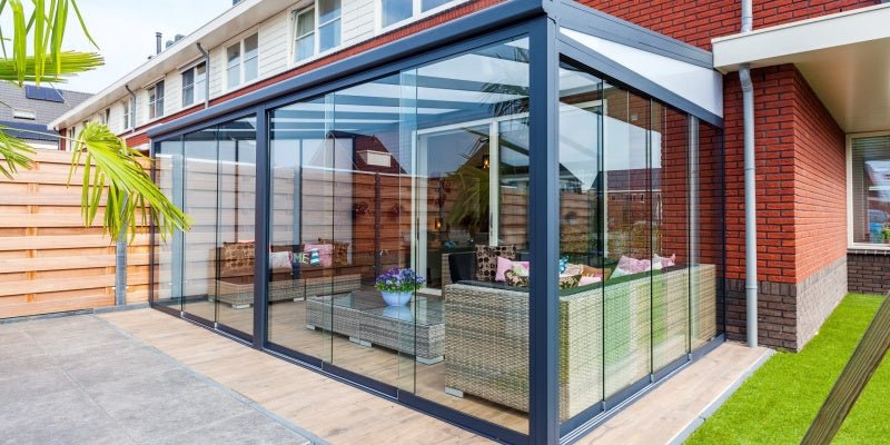 Cargue la imagen en el visor de la galería, Terraza Pérgola De Aluminio Deponti Bosco 6x3m 
