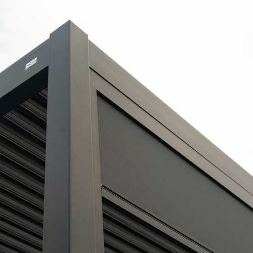 Load image into Gallery viewer, Pull Down Screen for 3m pergola Grey
