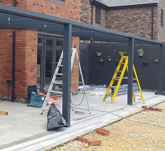 Load image into Gallery viewer, Proline  Aluminium Pergola Veranda Wall Mounted
