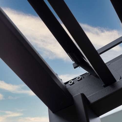 Load image into Gallery viewer, Nova Titan 3m x3m Square Aluminium Pergola New Model - Grey
