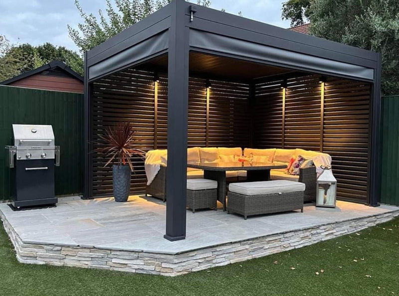 Load image into Gallery viewer, Nova Titan 4m x 3.6m Aluminium Pergola | New Model | Assembly Option
