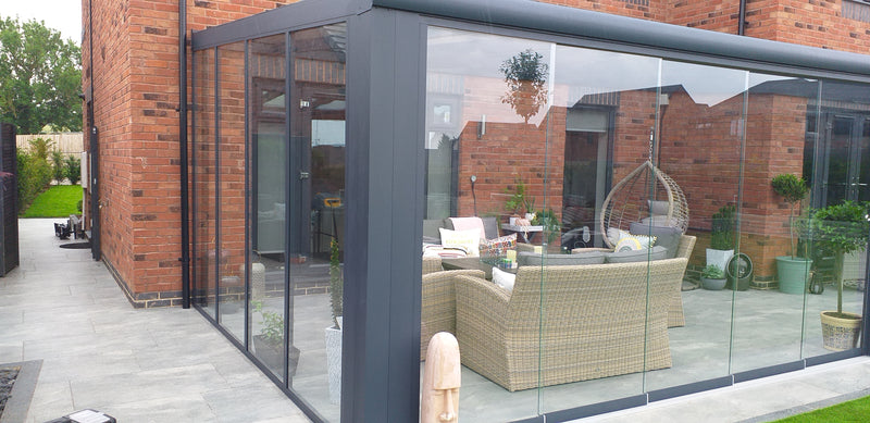 Load image into Gallery viewer, Proline  Aluminium Pergola Veranda Wall Mounted
