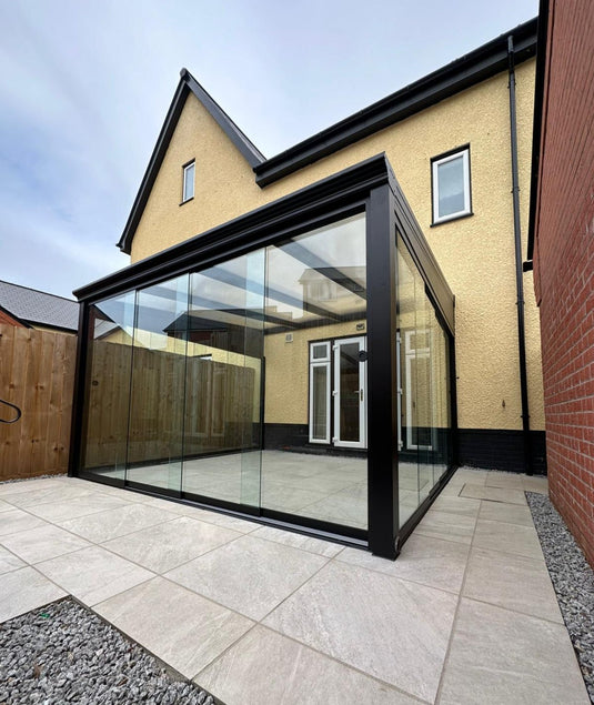 Deponti Skyline Aluminium-Glas-Wintergarten-Veranda